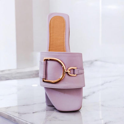 GLAM D-RING SANDALS